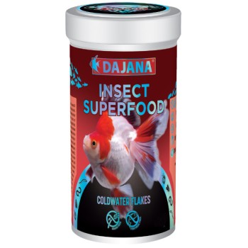 DajanaPet ISF goldwater flakes τροφή ψαριών κρύου νερού 100ml -18gr DajanaPet ISF goldwater flakes τροφή ψαριών κρύου νερού 100ml -18gr