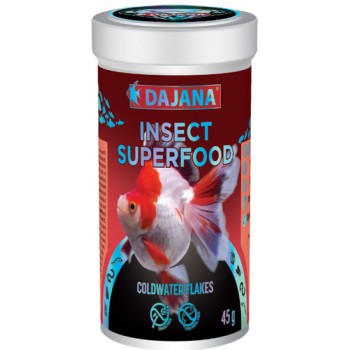 DajanaPet ISF goldwater flakes τροφή ψαριών κρύου νερού 250ml - 45gr DajanaPet ISF goldwater flakes τροφή ψαριών κρύου νερού 250ml - 45gr