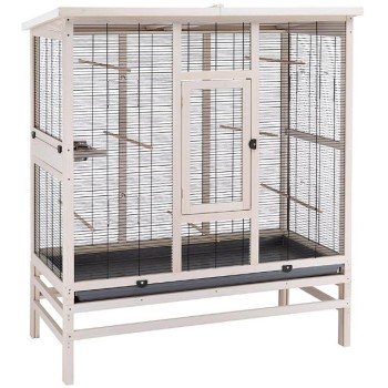 Ferplast Wilma μεγάλο ξύλινο κλουβί 131,5 x 67 x h 153 cm
