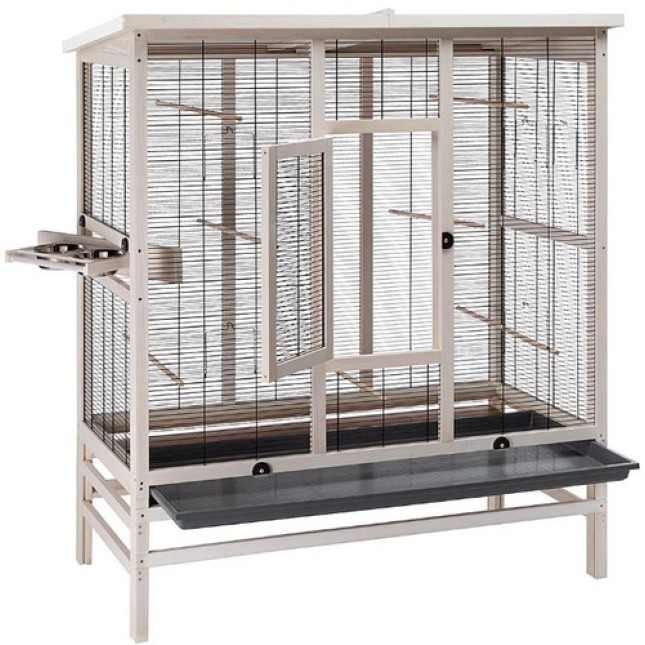 Ferplast Wilma μεγάλο ξύλινο κλουβί 131,5 x 67 x h 153 cm