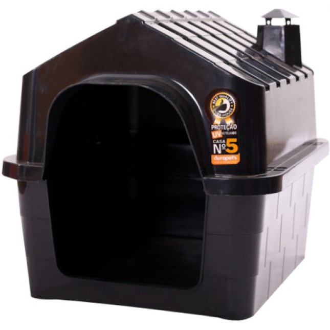 Dura pets σπιτάκι σκύλου N?5 μαύρο 85x72x72 cm Dura pets σπιτάκι σκύλου N?5 μαύρο 85x72x72 cm