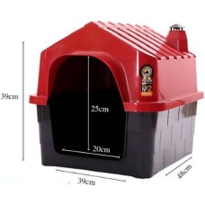 Dura pets σπιτάκι σκύλου N?2 κόκκινο 48 x 39 x 39 cm Dura pets σπιτάκι σκύλου N?2 κόκκινο 48 x 39 x 39 cm