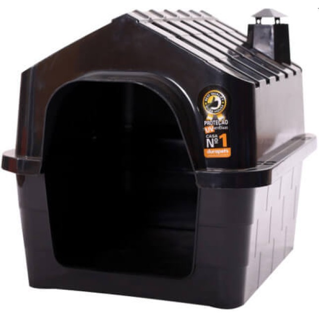 Dura pets σπιτάκι σκύλου N?1 μαύρο 48 x 39 x 33 cm Dura pets σπιτάκι σκύλου N?1 μαύρο 48 x 39 x 33 cm