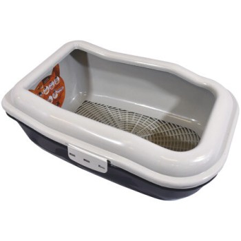 Dura pets ανοιχτή τουαλέτα γάτας Furbox DuraCat με πλευρικό σύστημα κλειδώματος Dura pets ανοιχτή τουαλέτα γάτας Furbox DuraCat με πλευρικό σύστημα κλειδώματος