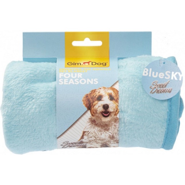 Gimdog απαλή και αφράτη κουβέρτα Four Seasons Blue Sky 60x40cm Gimdog απαλή και αφράτη κουβέρτα Four Seasons Blue Sky 60x40cm