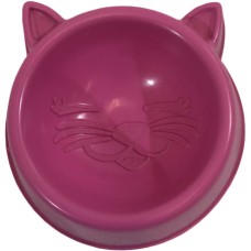 Dura pet’s πλαστικό μπολ ροζ για τροφή ή νερό για γάτες 100ml