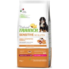 Natural Trainer Sensitive για κουτάβια-νεαρά σκυλιά με σολομό 12kg Natural Trainer Sensitive για κουτάβια-νεαρά σκυλιά με σολομό 12kg