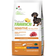 Natural Trainer Sensitive χωρίς γλουτένη για μικρόσωμα σκυλιά με αρνί 2kg Natural Trainer Sensitive χωρίς γλουτένη για μικρόσωμα σκυλιά με αρνί 2kg