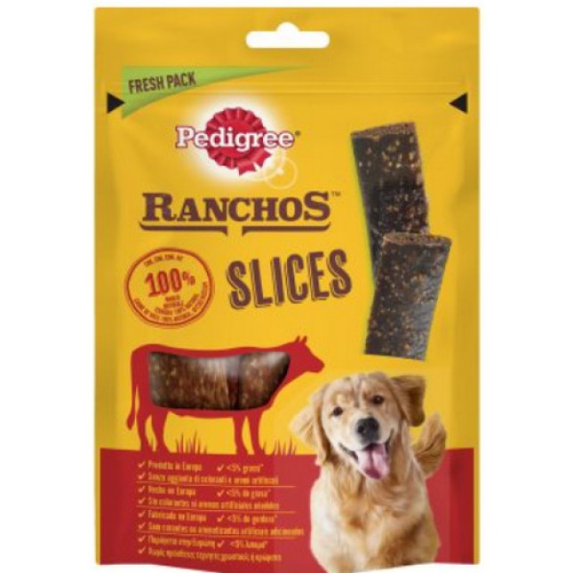 Pedigree ranchos slices μοσχάρι 60gr