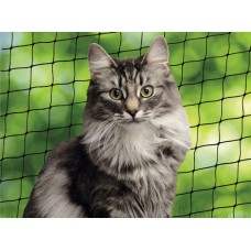 Nobby Δίχτυ προστασίας γάτας μαύρο 8x3m