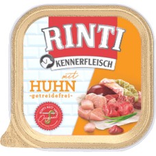 Finnern Rinti Kennerfleisch Alu πλήρης τροφή για ενήλικους σκύλους με κοτόπουλο 300gr