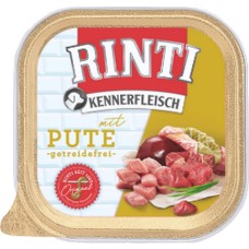 Finnern Rinti Kennerfleisch Alu πλήρης τροφή για ενήλικους σκύλους με γαλοπούλα 300gr