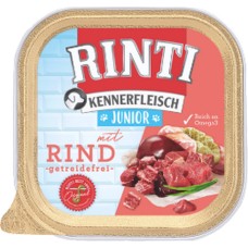 Finnern Rinti Kennerfleisch Alu πλήρης τροφή για κουτάβια με βοδινό 300gr