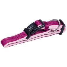 Nobby Περιλαίμιο CLASSIC PRENO rasberry-ροζ Μήκος: 40-55cm, πλάτος: 25/35mm