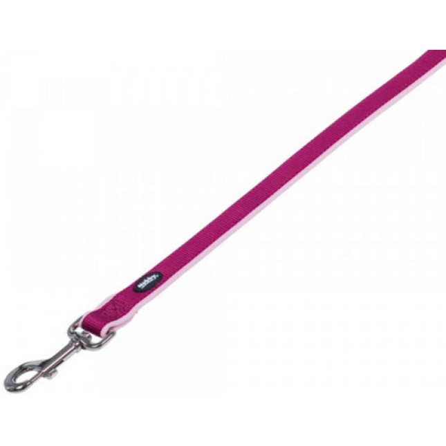 Nobby Λουρί CLASSIC PRENO rasberry-ροζ Μήκος: 120cm, πλάτος: 20/25mm Nobby Λουρί CLASSIC PRENO rasberry-ροζ Μήκος: 120cm, πλάτος: 20/25mm
