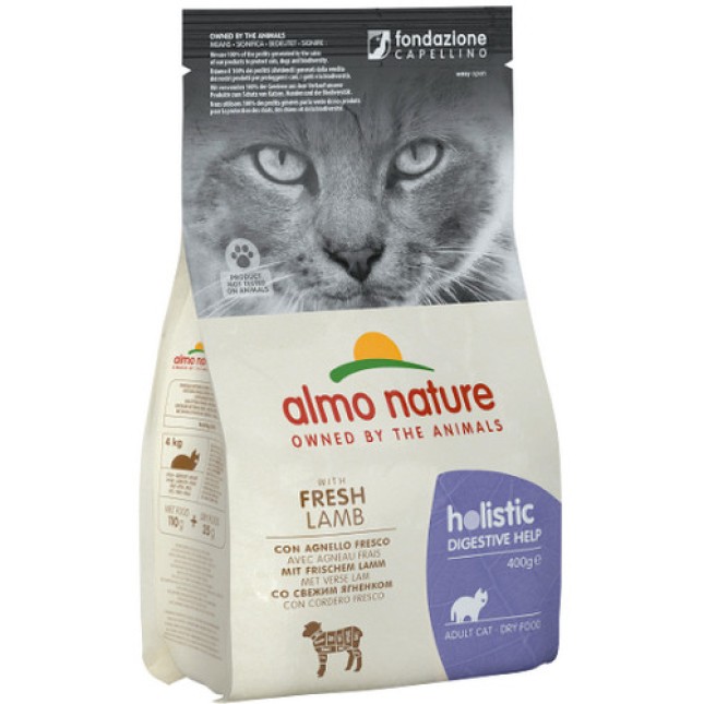 Almo Nature ολιστική τροφή  με αρνί για ενήλικες γάτες 400g