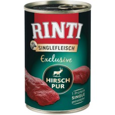 Finnern Rinti Single Fleisch exclusive χωρίς γλουτένη καθαρό ελάφι 400gr
