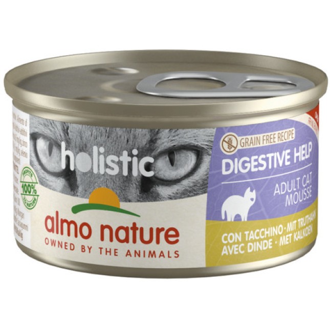 Almo Nature DIGESTIVE με γαλοπούλα χωρίς σιτηρά και γλουτένη 85g