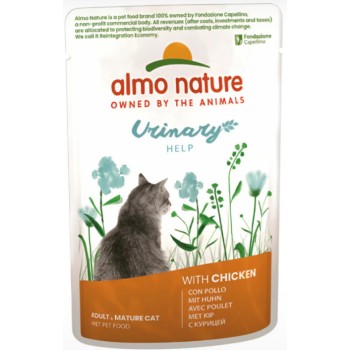 Almo Nature URINARY ολιστική τροφή με κοτόπουλο για γάτες με ευαισθησία του ουροποιητικού συστήματος Almo Nature URINARY ολιστική τροφή με κοτόπουλο για γάτες με ευαισθησία του ουροποιητικού συστήματος