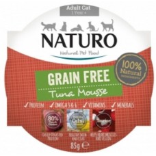 Naturo τροφή Grain Free για ενήλικες γάτες με τόνο 85gr