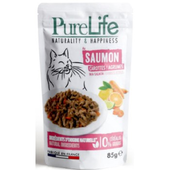 Pro-nutrition Pure life φιλέτο σολομού με καρότα και εσπεριδοειδή 85gr Pro-nutrition Pure life φιλέτο σολομού με καρότα και εσπεριδοειδή 85gr