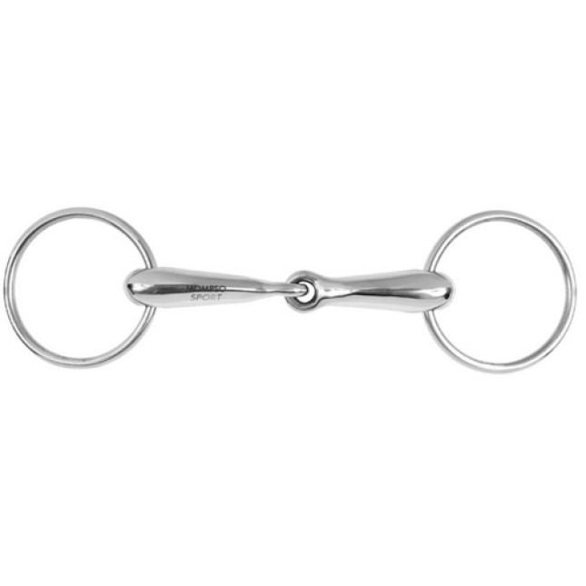 Mompso επιστόμιο ss ring snaffle 11.5εκ 255-940-115x65/mps