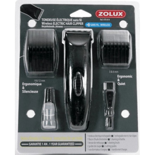 Zolux kit ασύρματης κουρευτικής μηχανής για τη συντήρηση του τριχώματος του σκύλου σας