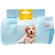 Gimdog απαλή και αφράτη κουβέρτα Four Seasons Blue Sky ανθεκτική και εύκολη στο καθάρισμα