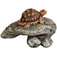 Nobby Διακοσμητικό ενυδρείου βράχος με χελώνα 9,5x9,5x6cm