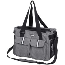 Nobby Γκρι τσάντα μεταφοράς 'SAFI' για σκύλους και γάτες βάρους έως 6kg