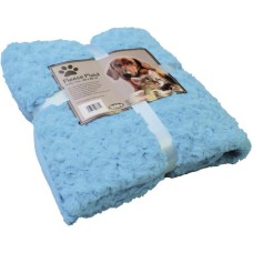 Nobby Ριχτάρι Fleece super soft γαλάζιο S 60x85cm