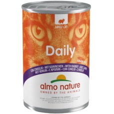 Almo Nature DAILY με κουνέλι χωρίς σιτηρά και γλουτένη 400g Almo Nature DAILY με κουνέλι χωρίς σιτηρά και γλουτένη 400g