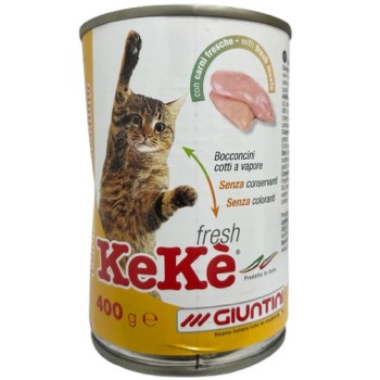 Giuntini KEKE Bocconcini Κοτόπουλο & Γαλοπούλα 400gr Giuntini KEKE Bocconcini Κοτόπουλο & Γαλοπούλα 400gr