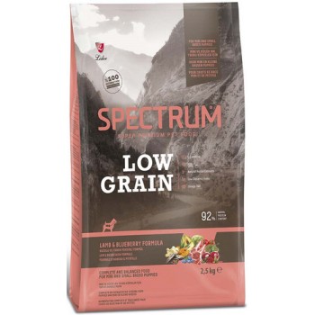 Lider Spectrum Ξηρά τροφή για κουτάβια μικρόσωμων φυλών με αρνί και βατόμουρο 2,5kg Lider Spectrum Ξηρά τροφή για κουτάβια μικρόσωμων φυλών με αρνί και βατόμουρο 2,5kg