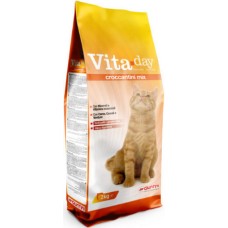Giuntini Vita Day πλήρη τροφή γάτας κροκέτα mix 2kg Giuntini Vita Day πλήρη τροφή γάτας κροκέτα mix 2kg