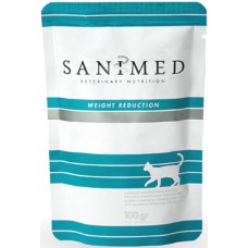 Sanimed Υγρή τροφή γάτας σε φακελάκι για μείωση του υπερβολικού βάρους