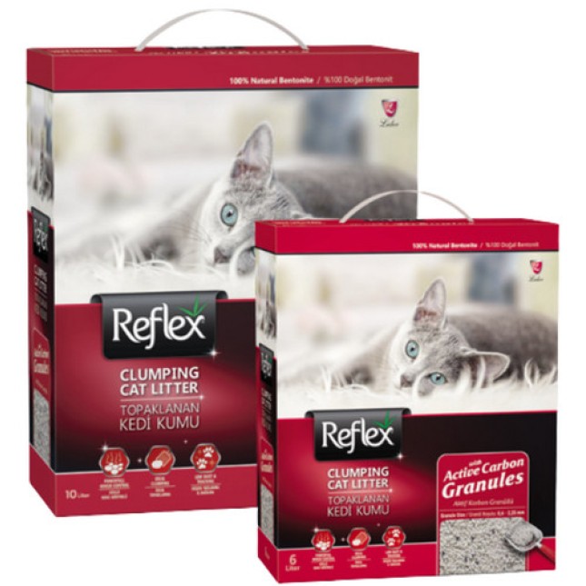 Lider Reflex ʼμμος υγιεινής από μπετονίτη για ενήλικες στειρωμένες γάτες Lider Reflex ʼμμος υγιεινής από μπετονίτη για ενήλικες στειρωμένες γάτες