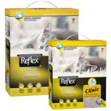 Lider Reflex Clumping άμμος γάτας με ειδικούς ενεργούς κόκκους βοηθά στην αποτροπή ασθενειών