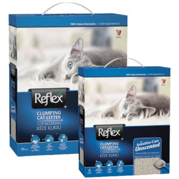 Lider Reflex Clumping άμμος γάτας με φυσικό άρωμα ιδανική για γάτες με ευαισθησίες στις οσμές Lider Reflex Clumping άμμος γάτας με φυσικό άρωμα ιδανική για γάτες με ευαισθησίες στις οσμές