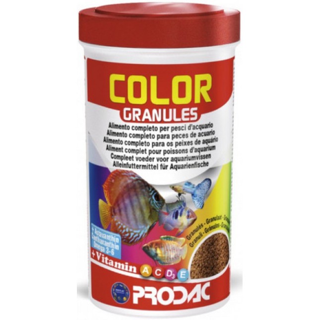 Prodac Granules Πλήρης τροφή για τροπικά ψάρια 100gr Prodac Granules Πλήρης τροφή για τροπικά ψάρια 100gr