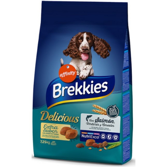Affinity Brekkies Πλήρης τροφή με σολομό κατάλληλη για όλους τους ενήλικους σκύλους