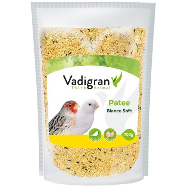 Vadigran Λευκή ουδέτερη πατέ, μαλακή αυγοτροφή, με πρωτεΐνες, 29 αμινοξέα, βιταμίνες και μέταλλα