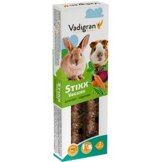 Vadigran στικ για κουνέλια και ινδικά χοιρίδια με λαχανικά και άλλα φυσικά συστατικά