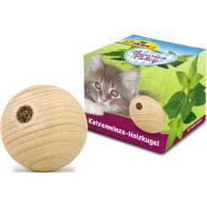 JR cat Bavarian ξύλινη μπάλα γεμάτη με catnip το άρωμα του διεγείρει τη γάτα να παίξει