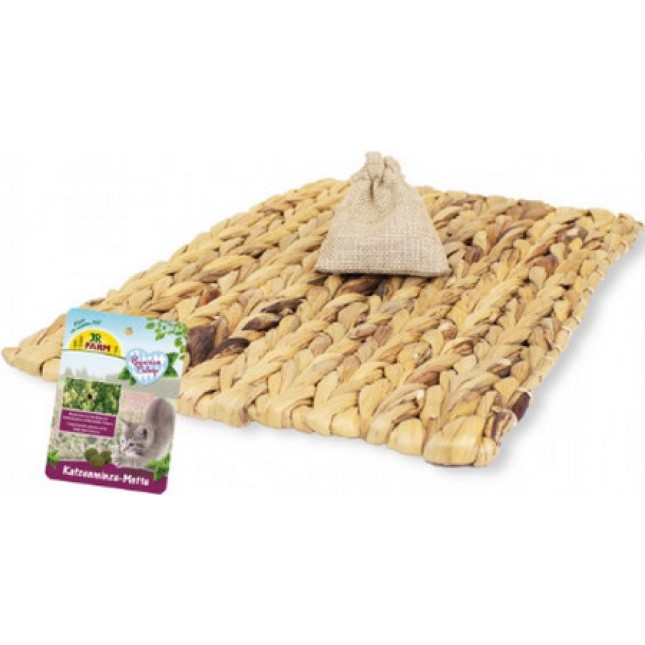 JR cat Bavarian έξυπνο παιχνίδι από φυσικό υφαντό χαλάκι από χόρτο για γάτες με catnip JR cat Bavarian έξυπνο παιχνίδι από φυσικό υφαντό χαλάκι από χόρτο για γάτες με catnip