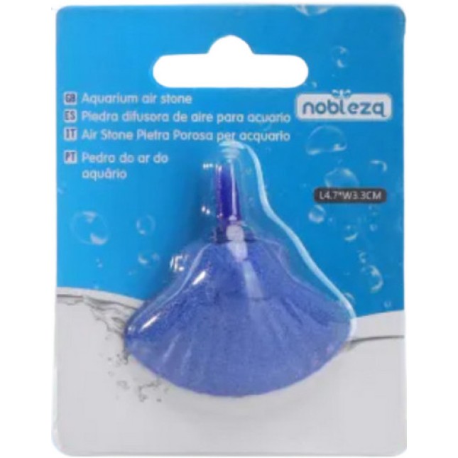 Nobleza μπλε αερόπετρα κοχύλι 4,7x3,3cm Nobleza μπλε αερόπετρα κοχύλι 4,7x3,3cm