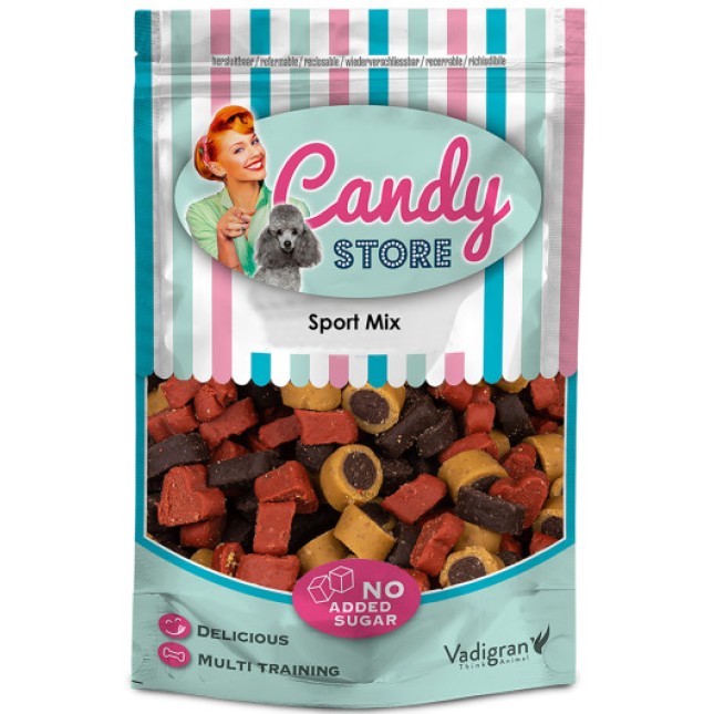 Vadigran Candy Μικρές και νόστιμες πολύχρωμες ημίυγρες λιχουδιές σε ποικιλία σχεδίων Vadigran Candy Μικρές και νόστιμες πολύχρωμες ημίυγρες λιχουδιές σε ποικιλία σχεδίων