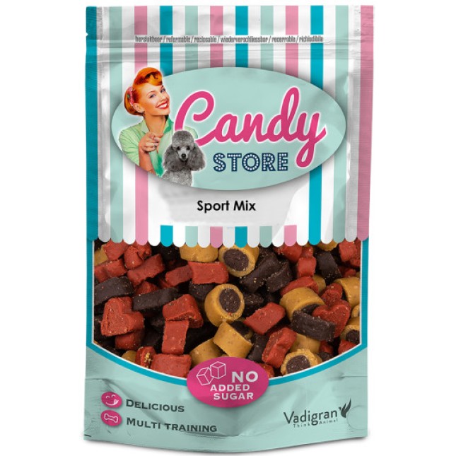 Vadigran Candy Μικρές και νόστιμες πολύχρωμες ημίυγρες λιχουδιές σε ποικιλία σχεδίων