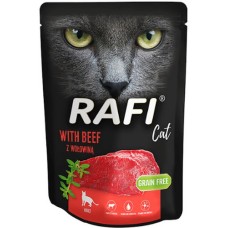 Dolina Rafi τροφή γάτας adult πατέ με βοδινό χωρίς σιτηρά 300γρ