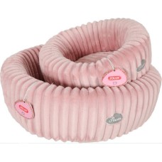 Zolux 'Naomi' κρεβάτι γάτας ροζ με καπιτονέ κάλυμμα και πολυτελή εμφάνιση